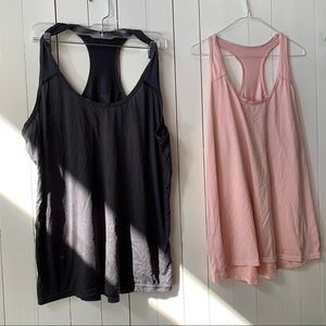 Two XXL Xersion racerback tanks